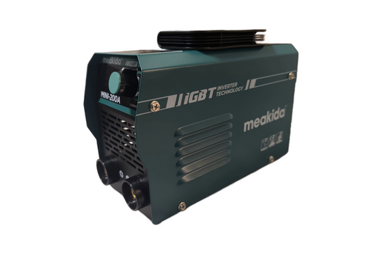 Mini saldatrice 200 ampere ,Meakida completa di accessori