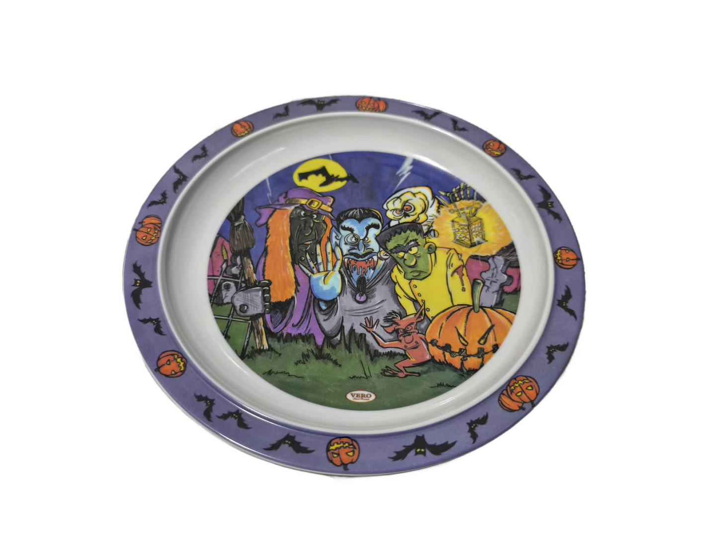 Set pranzo bambini 3 pezzi fantasia halloween