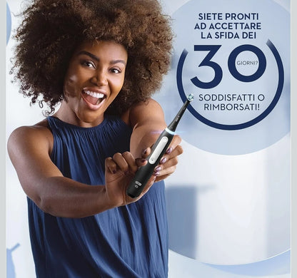 Oral B Spazzolino Elettrico Ricaricabile iO 3 Nero+custodia viaggio+pro Expert .