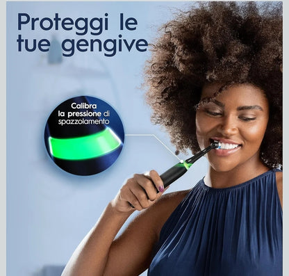 Oral B Spazzolino Elettrico Ricaricabile iO 3 Nero+custodia viaggio+pro Expert .