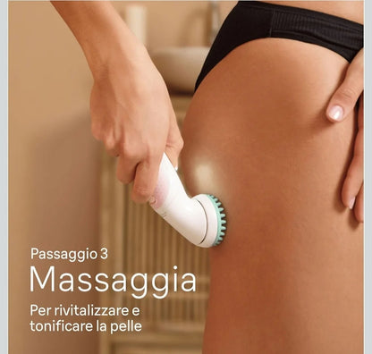 Braun Silk-épil 9 SkinSpa Depilatore Donna, Epilatore Elettrico Donna.