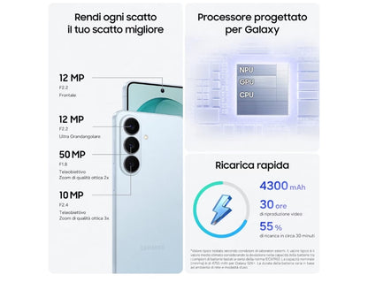 SAMSUNG S942 GALAXY S26 AI 5G DUAL SIM 6.3" OCTA CORE 256GB RAM 12GB ITALIA BLACK